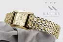 Gold men's watch Geneve ★ zlotychlopak.pl ★ Gold purity 585 333 Low Price!