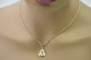 Mother of God medallion & diamond cut 14k gold chain pm004y16&cc074y45