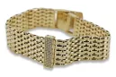 Gold men's watch Geneve ★ zlotychlopak.pl ★ Gold purity 585 333 Low Price!