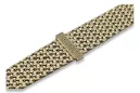 Gold men's watch Geneve ★ zlotychlopak.pl ★ Gold purity 585 333 Low Price!