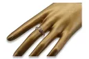 Russisch Sowjet rosa 14 Karat 585 gold Vintage Ring vrn071