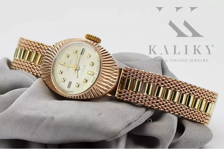 Gold Ladies watch ★ https://zlotychlopak.pl/fr/ ★ Pureté d'or 585 333 Low price!