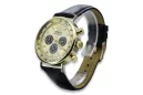 Reloj de hombre amarillo 14k 585 oro Geneve mw012y-gb