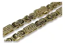 Bracelet grec byzantin en or jaune 14 carats 585 cb050y