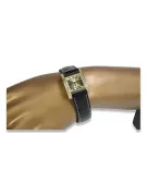 Gold men's watch Geneve ★ zlotychlopak.pl ★ Gold purity 585 333 Low Price!