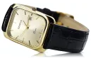 Gold men's watch Geneve ★ zlotychlopak.pl ★ Gold purity 585 333 Low Price!