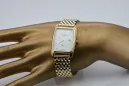 Gold men's watch Geneve ★ zlotychlopak.pl ★ Gold purity 585 333 Low Price!