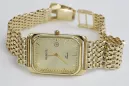 Gold men's watch Geneve ★ zlotychlopak.pl ★ Gold purity 585 333 Low Price!