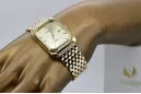 Gold men's watch Geneve ★ zlotychlopak.pl ★ Gold purity 585 333 Low Price!