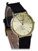 Reloj de oro para hombre Geneve ★ zlotychlopak.pl ★ Pureza de oro 585 333 Precio bajo!