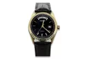 Gold men's watch Geneve ★ zlotychlopak.pl ★ Gold purity 585 333 Low Price!