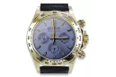 Gold men's watch Geneve ★ zlotychlopak.pl ★ Gold purity 585 333 Low Price!