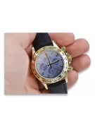 Gold men's watch Geneve ★ zlotychlopak.pl ★ Gold purity 585 333 Low Price!