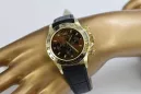 Gold men's watch Geneve ★ zlotychlopak.pl ★ Gold purity 585 333 Low Price!