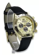 Reloj para hombres de oro Geneve ★ https://zlotychlopak.pl/es/ ★ Pureza de oro 585 333 Precio bajo!