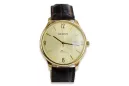 Gold men's watch Geneve ★ zlotychlopak.pl ★ Gold purity 585 333 Low Price!