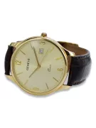 14k Gelbe Herren Geneve Uhr mw017ydy