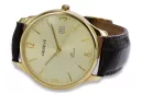 Gold men's watch Geneve ★ zlotychlopak.pl ★ Gold purity 585 333 Low Price!