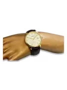 Reloj de oro para hombre Geneve ★ zlotychlopak.pl ★ Pureza de oro 585 333 Precio bajo!