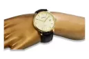 Reloj de oro para hombre Geneve ★ zlotychlopak.pl ★ Pureza de oro 585 333 Precio bajo!