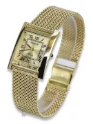 Gold men's watch Geneve ★ zlotychlopak.pl ★ Gold purity 585 333 Low Price!