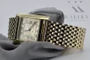 Gold men's watch Geneve ★ zlotychlopak.pl ★ Gold purity 585 333 Low Price!