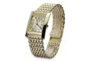 Gold men's watch Geneve ★ zlotychlopak.pl ★ Gold purity 585 333 Low Price!