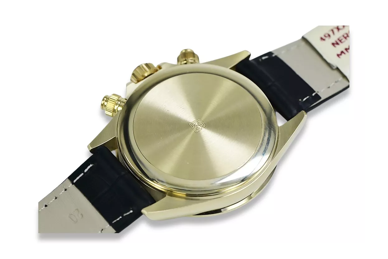 Montre hommes d'or Geneve ★ https://zlotychlopak.pl/fr/ ★ Pureté d'or 585 333 Low Price!