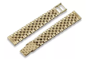 Amarillo 14k 585 Lady pulsera de reloj de oro lbw008y