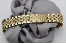 Yellow rose gold watch bracelet ★ russiangold.com ★ Gold 585 333 Low price