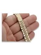 Pulsera ★ de reloj de oro rosa amarillo russiangold.com ★ Oro 585 333 Precio bajo