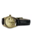 Reloj de damas de oro ★ zlotychlopak.pl ★ Pureza de oro 585 333 ¡Precio bajo!