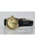 Reloj de damas de oro ★ zlotychlopak.pl ★ Pureza de oro 585 333 ¡Precio bajo!