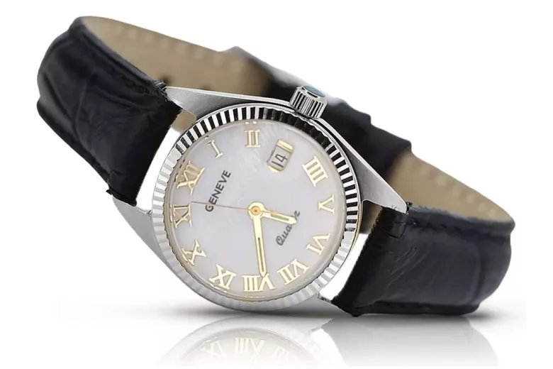 Reloj para hombres de oro Geneve ★ https://zlotychlopak.pl/es/ ★ Pureza de oro 585 333 Precio bajo!