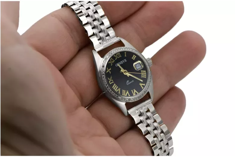 Montre hommes d'or Geneve ★ https://zlotychlopak.pl/fr/ ★ Pureté d'or 585 333 Low Price!