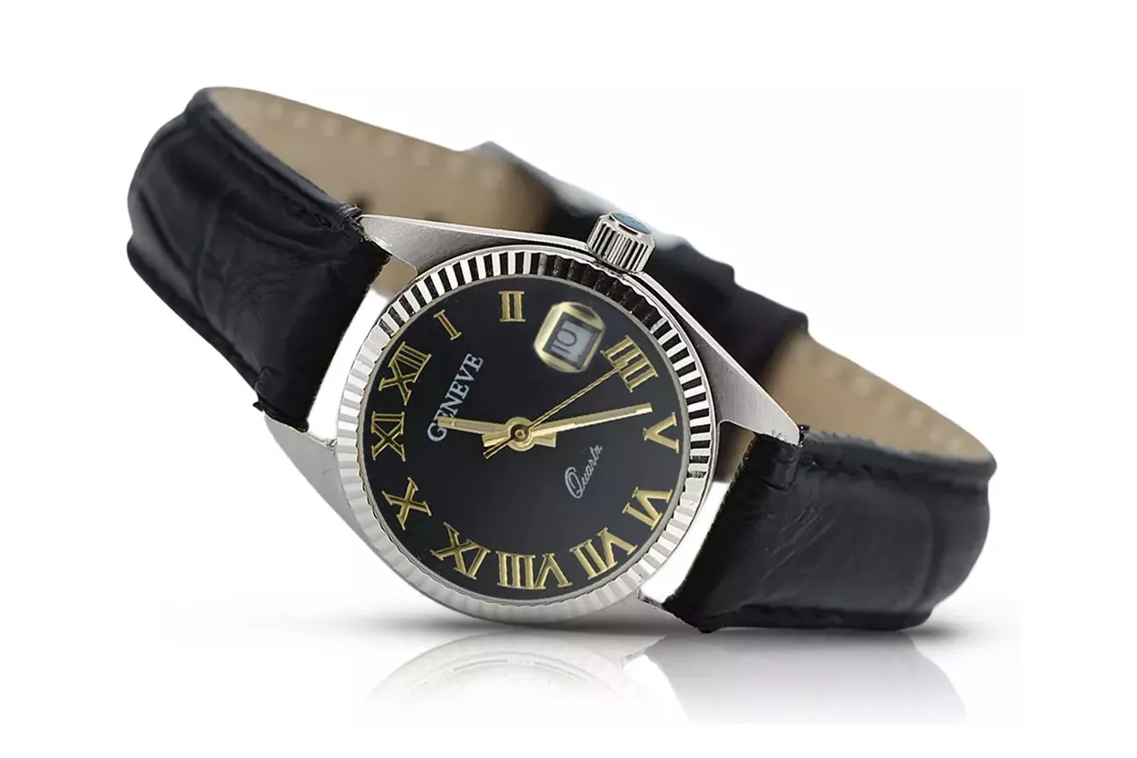 Reloj para hombres de oro Geneve ★ https://zlotychlopak.pl/es/ ★ Pureza de oro 585 333 Precio bajo!