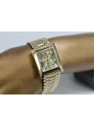 Gold men's watch Geneve ★ zlotychlopak.pl ★ Gold purity 585 333 Low Price!