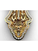 Pendentif d'or ★ https://zlotychlopak.pl/fr/ ★ échantillon d'or 585 333 bas prix