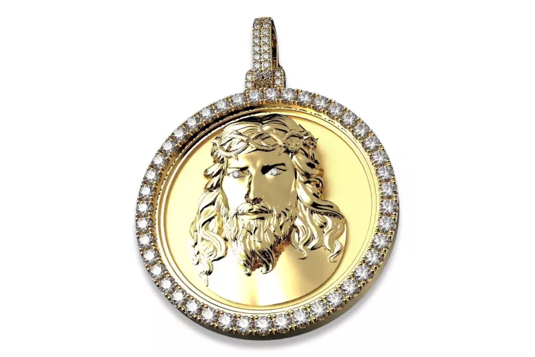 Pendentif d'or ★ https://zlotychlopak.pl/fr/ ★ échantillon d'or 585 333 bas prix