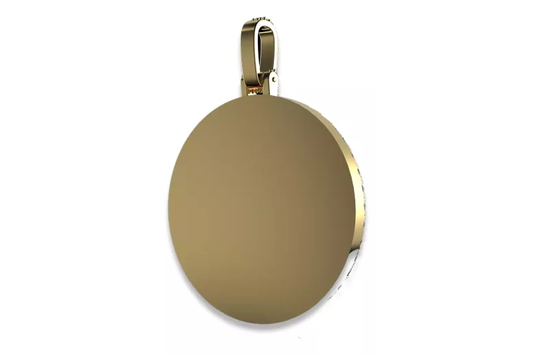 Pendentif d'or ★ https://zlotychlopak.pl/fr/ ★ échantillon d'or 585 333 bas prix