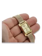 Gold men's watch Geneve ★ zlotychlopak.pl ★ Gold purity 585 333 Low Price!