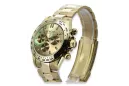 Gold men's watch Geneve ★ zlotychlopak.pl ★ Gold purity 585 333 Low Price!