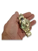 Gold men's watch Geneve ★ zlotychlopak.pl ★ Gold purity 585 333 Low Price!