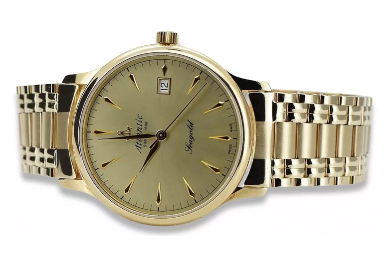 Montre homme en or Geneve ★ https://zlotychlopak.pl/fr/ ★ Pureté de l'or 585 333 Prix bas !