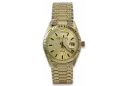 Gold men's watch Geneve ★ zlotychlopak.pl ★ Gold purity 585 333 Low Price!