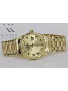 Gold men's watch Geneve ★ zlotychlopak.pl ★ Gold purity 585 333 Low Price!