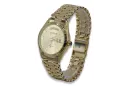 Gold men's watch Geneve ★ zlotychlopak.pl ★ Gold purity 585 333 Low Price!