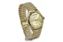 Gold men's watch Geneve ★ zlotychlopak.pl ★ Gold purity 585 333 Low Price!