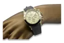 Gold men's watch Geneve ★ zlotychlopak.pl ★ Gold purity 585 333 Low Price!