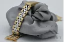 Braceletă de ceas de aur galben trandafir ★ russiangold.com ★ Aur 585 333 Preţ scăzut